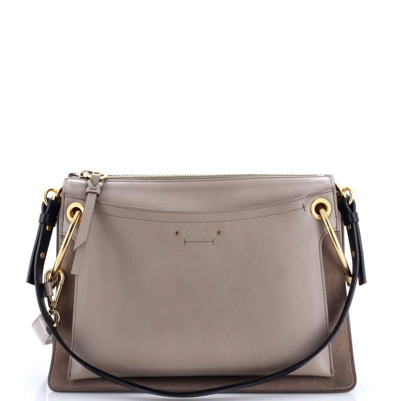 Roy Shoulder Bag Leather Medium