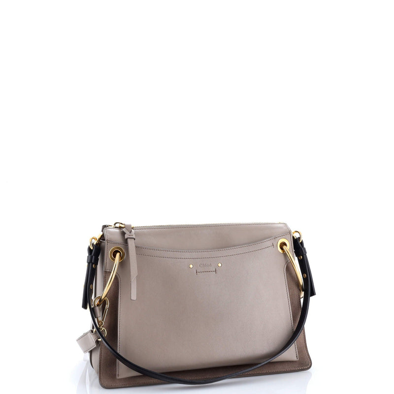 Roy Shoulder Bag Leather Medium