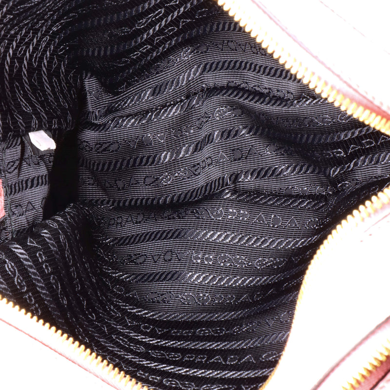 Double Zip Camera Bag Vitello Daino