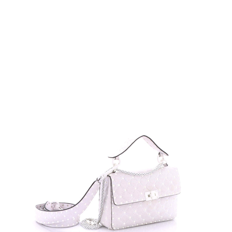 Rockstud Spike.Up Flap Bag Quilted