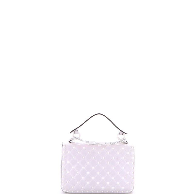 Rockstud Spike.Up Flap Bag Quilted