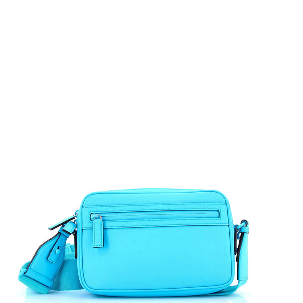 Front Zip Crossbody Bag Gg Rubber Effect