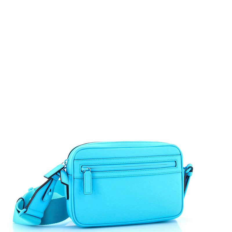 Front Zip Crossbody Bag Gg Rubber Effect