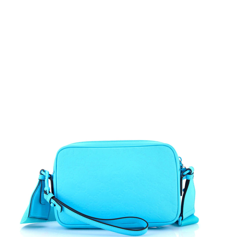 Front Zip Crossbody Bag Gg Rubber Effect
