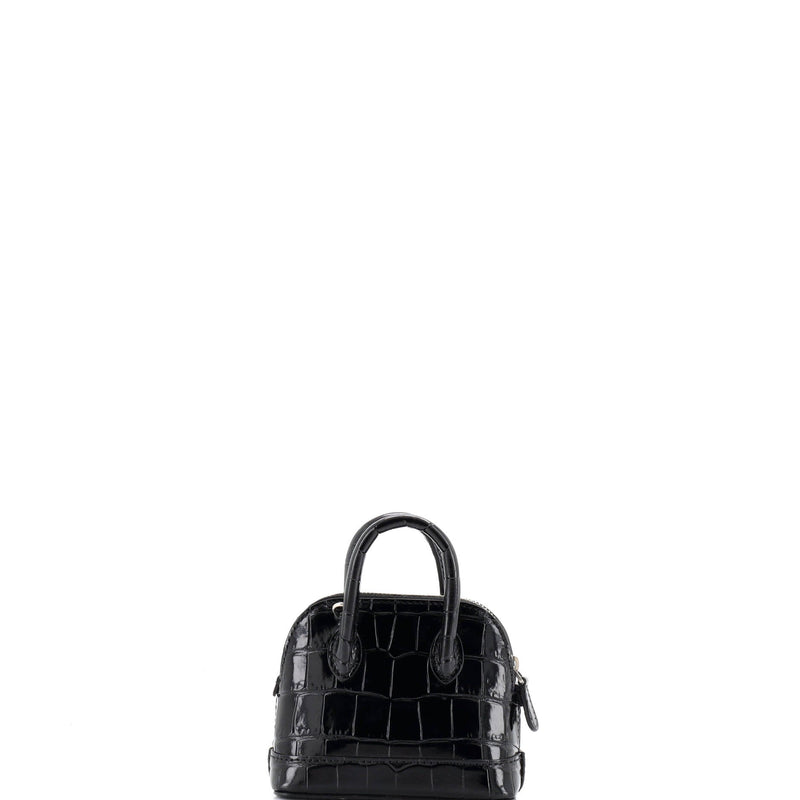 Logo Ville Bag Crocodile Embossed