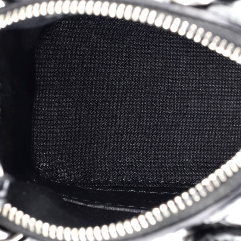 Logo Ville Bag Crocodile Embossed