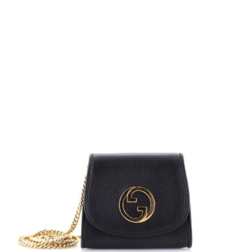 Blondie Nm Wallet On Chain Leather