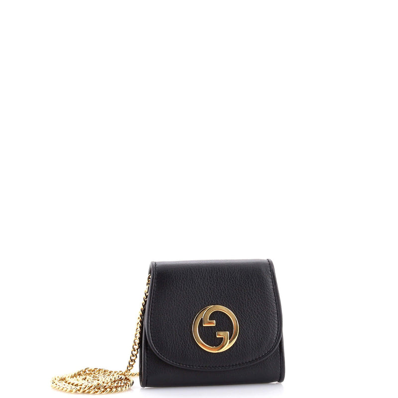 Blondie Nm Wallet On Chain Leather