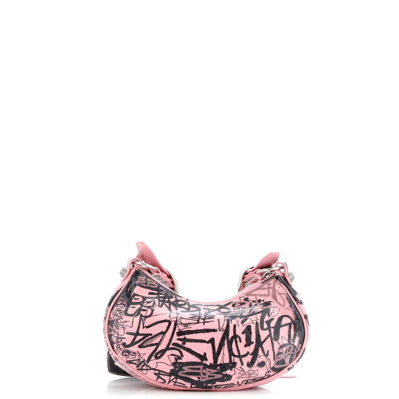 Le Cagole Graffiti Giant Studs Shoulder