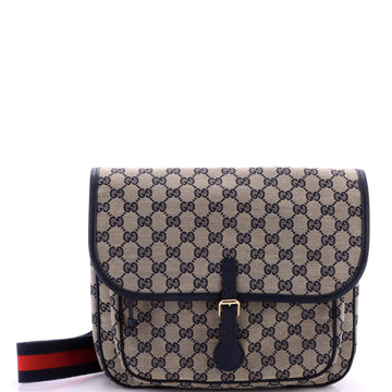 Children's Buckle Web Messenger Bag Gg