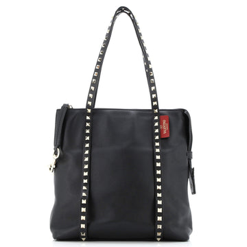 Rockstud Belted Tote Soft Leather Medium