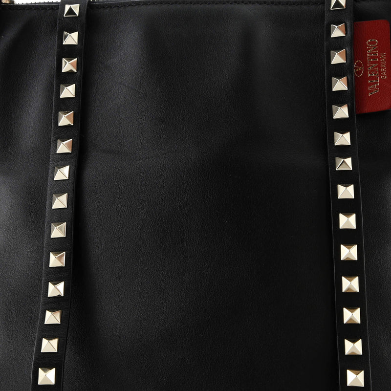 Rockstud Belted Tote Soft Leather Medium