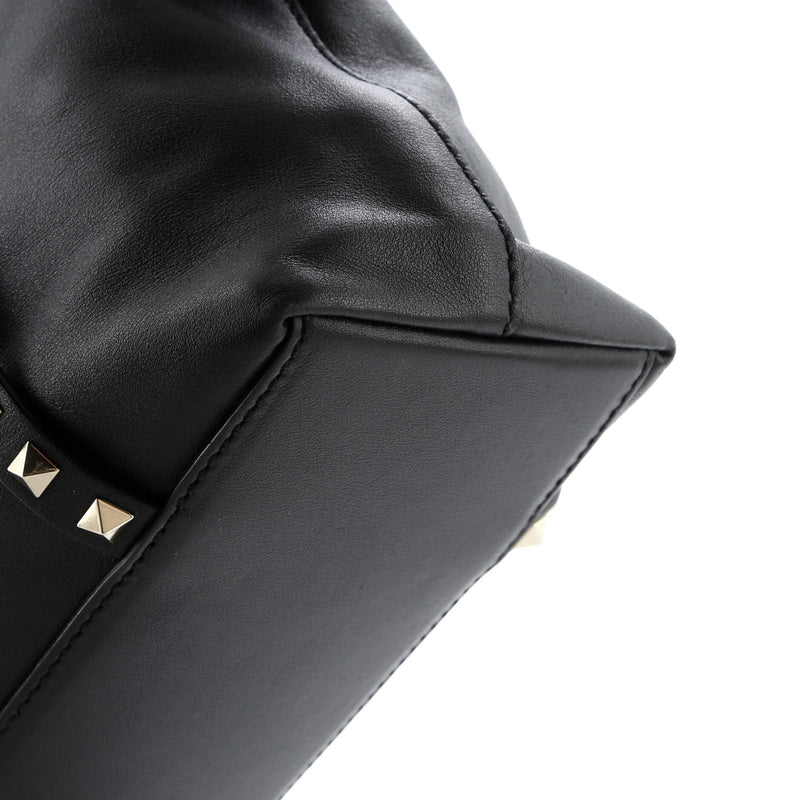 Rockstud Belted Tote Soft Leather Medium