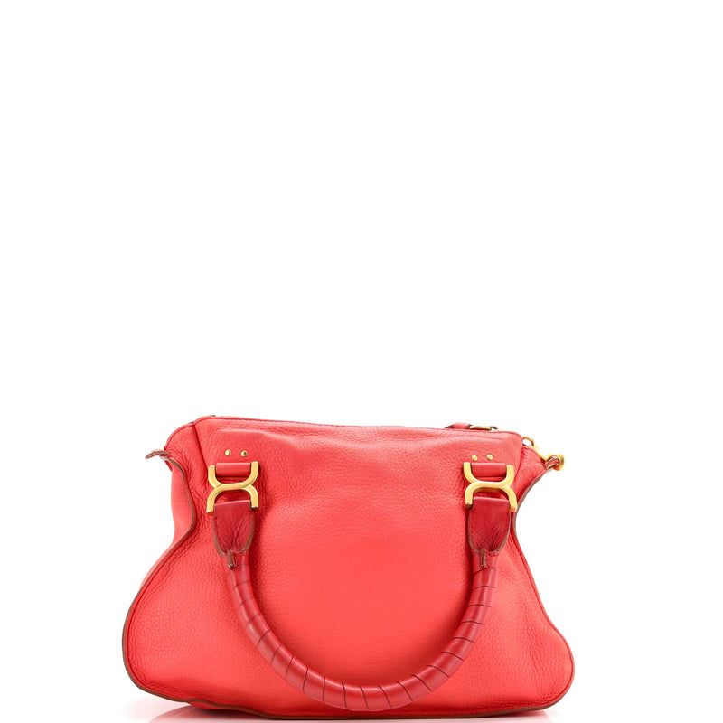Marcie Satchel Leather Medium