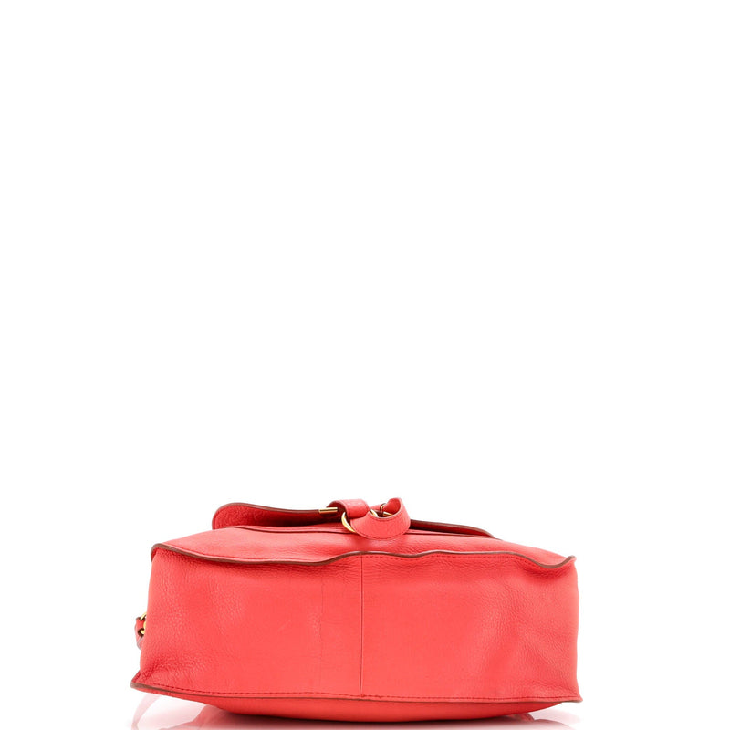 Marcie Satchel Leather Medium