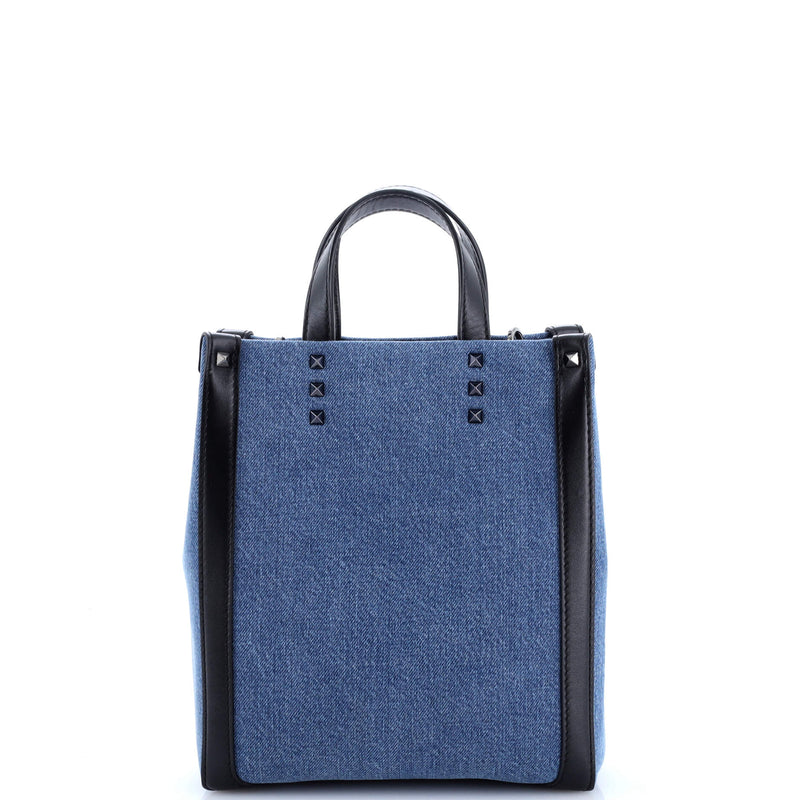 Grande Plage Vltn Tote Denim Mini