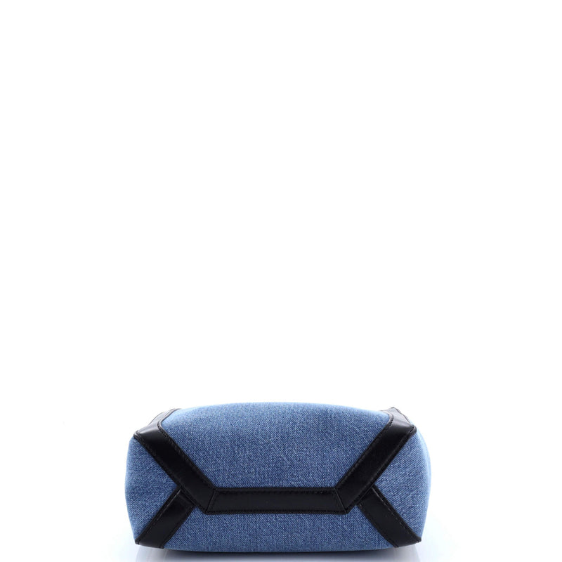 Grande Plage Vltn Tote Denim Mini