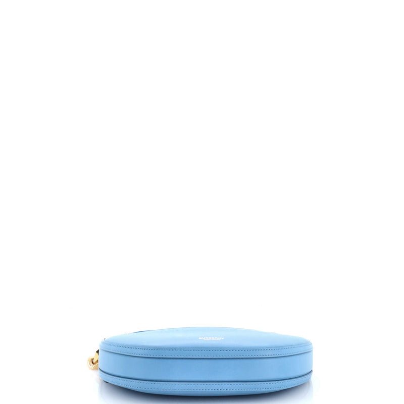 Olympia Zip Chain Shoulder Bag Leather