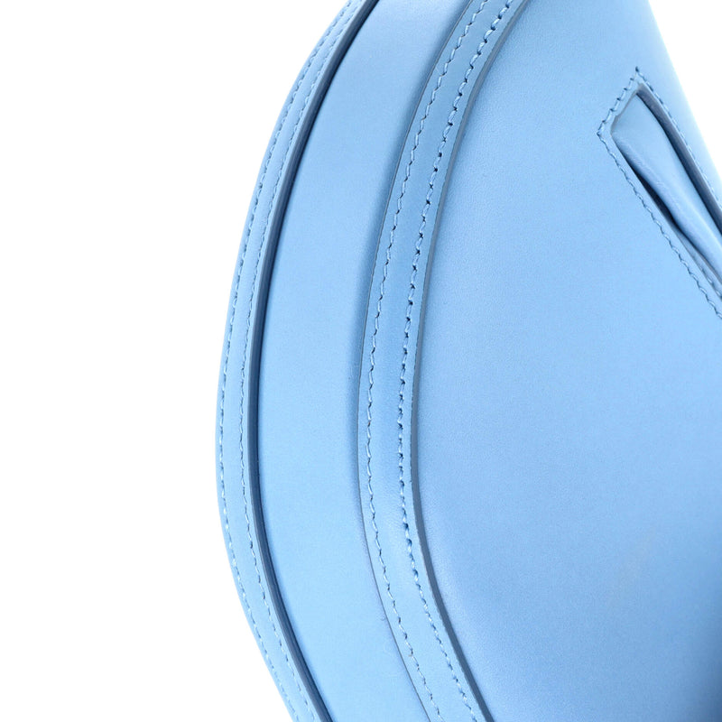 Olympia Zip Chain Shoulder Bag Leather