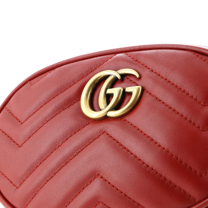 Gg Marmont Belt Bag Matelasse Leather