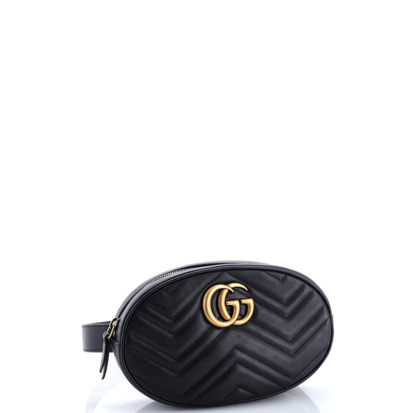 Gg Marmont Belt Bag Matelasse Leather