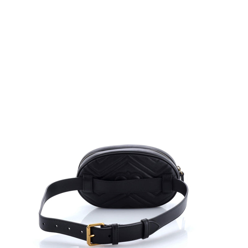 Gg Marmont Belt Bag Matelasse Leather