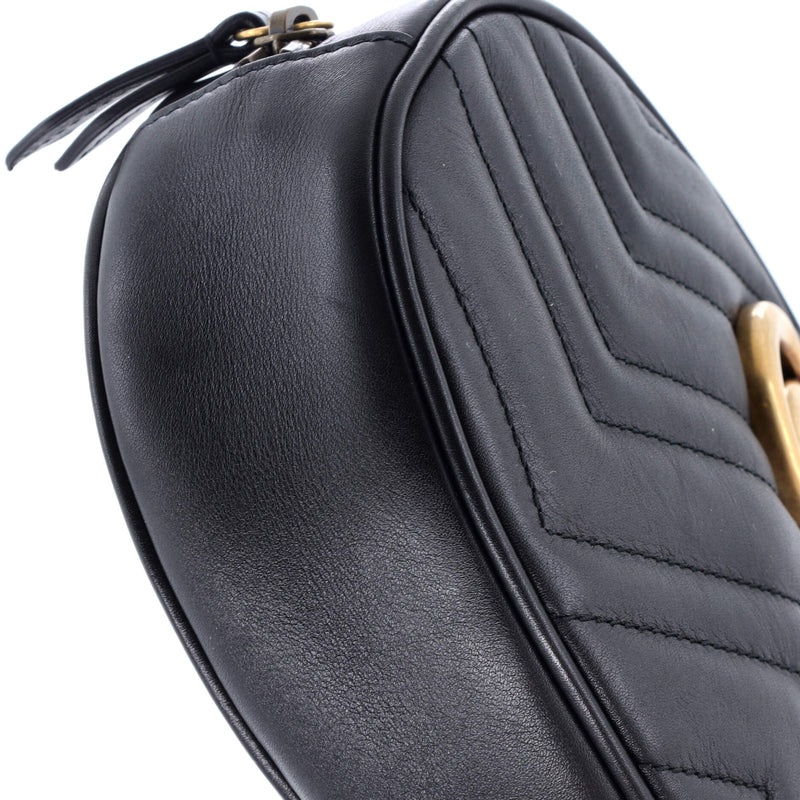 Gg Marmont Belt Bag Matelasse Leather
