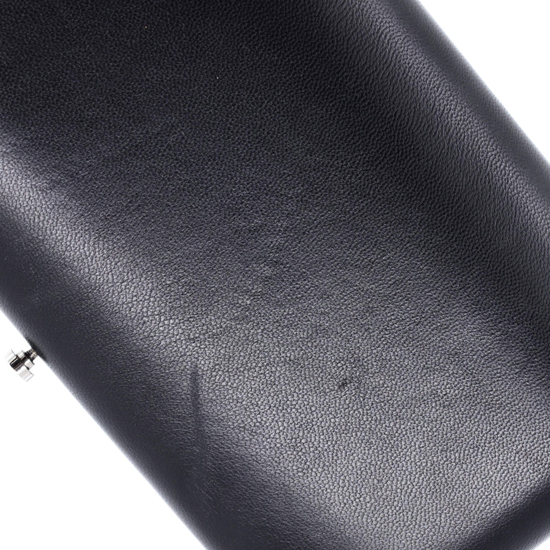 Logo Convertible Chain Box Clutch