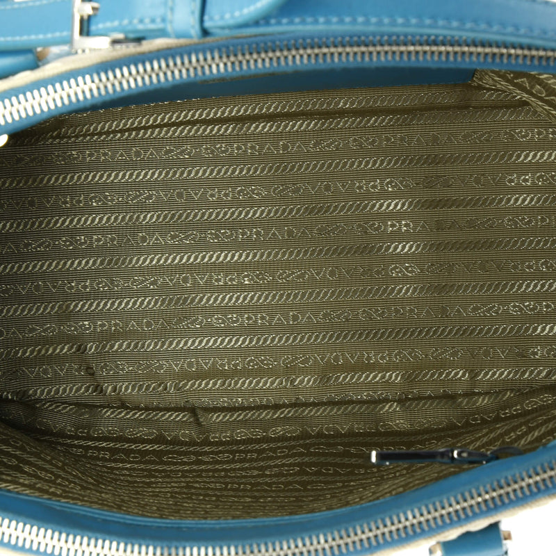 Double Zip Convertible Tote Stitched