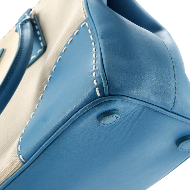 Double Zip Convertible Tote Stitched