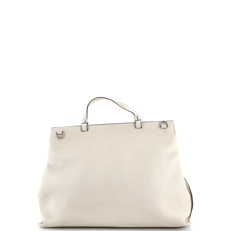 Bamboo Daily Top Handle Bag Leather