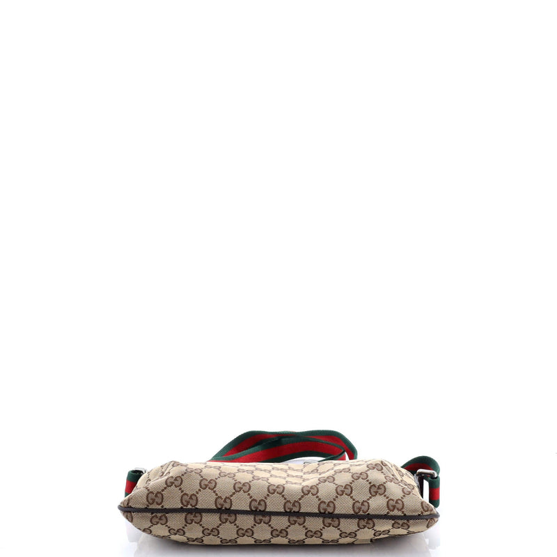 Web Strap Messenger Bag Gg Canvas Small