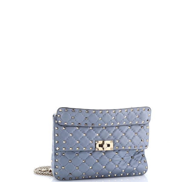 Rockstud Spike.Up Flap Bag Quilted