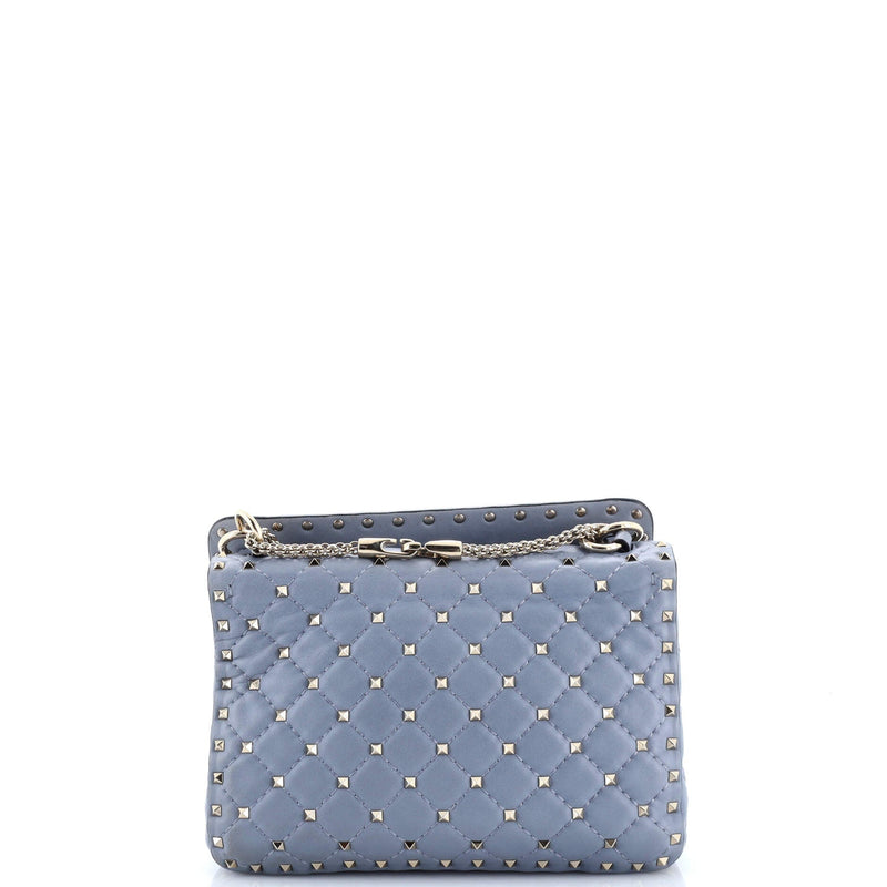 Rockstud Spike.Up Flap Bag Quilted