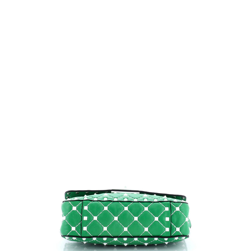 Free Rockstud Spike Flap Bag Quilted