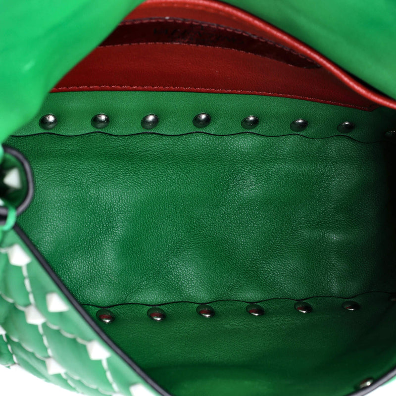 Free Rockstud Spike Flap Bag Quilted