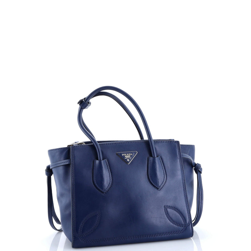 Tassel Twin Pocket Tote City Calf Small