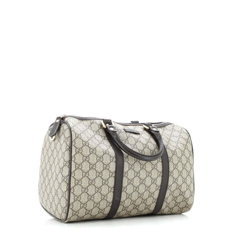 Joy Boston Bag Gg Coated Canvas Medium