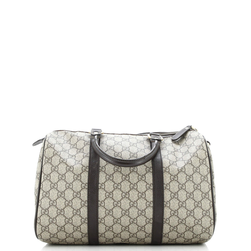 Joy Boston Bag Gg Coated Canvas Medium