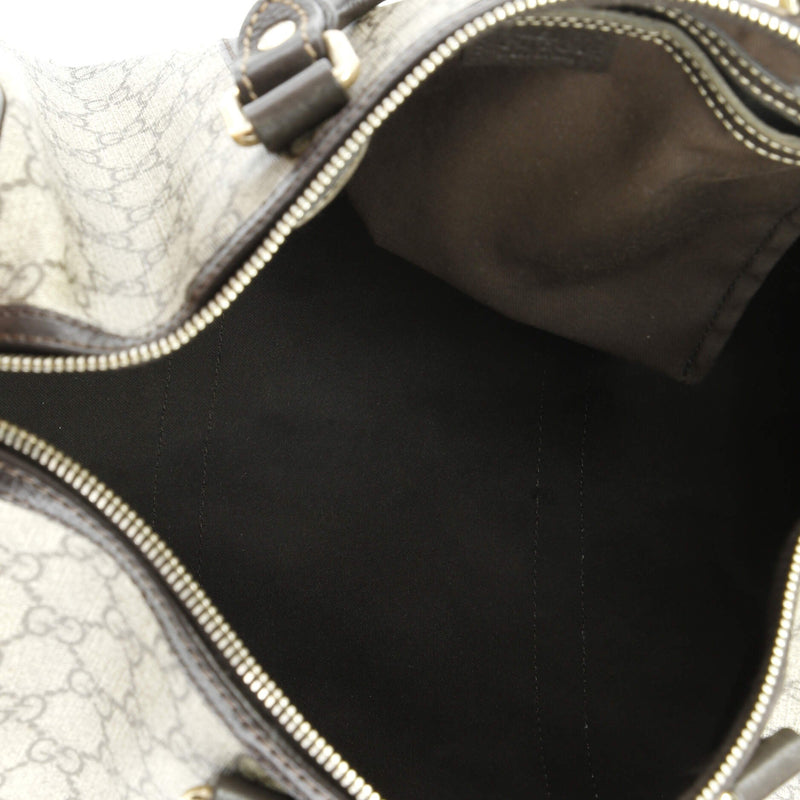 Joy Boston Bag Gg Coated Canvas Medium