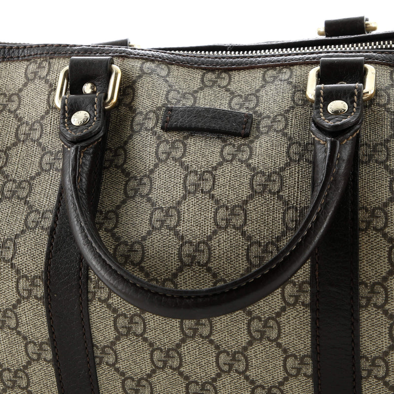 Joy Boston Bag Gg Coated Canvas Medium