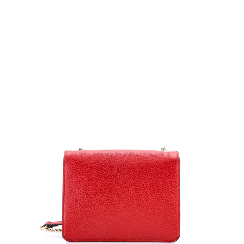 Interlocking Shoulder Bag Leather Small