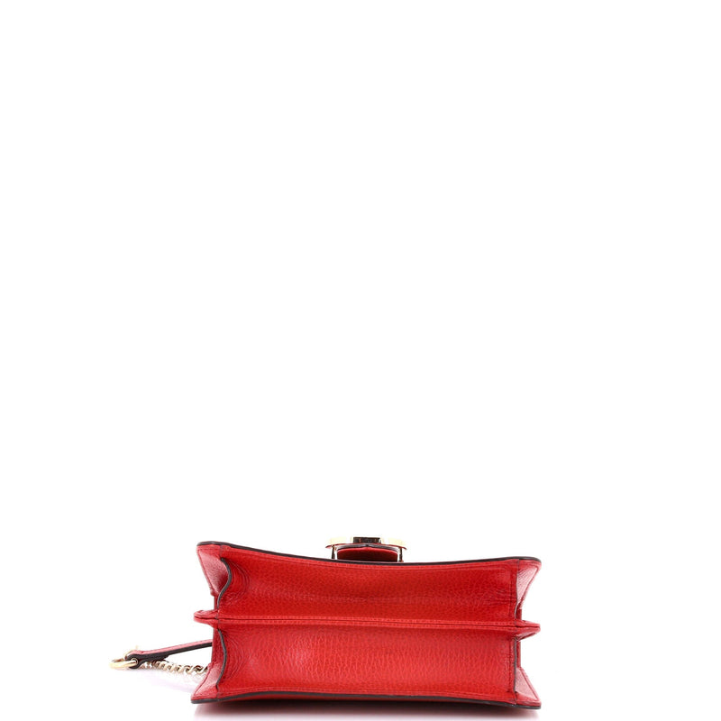 Interlocking Shoulder Bag Leather Small