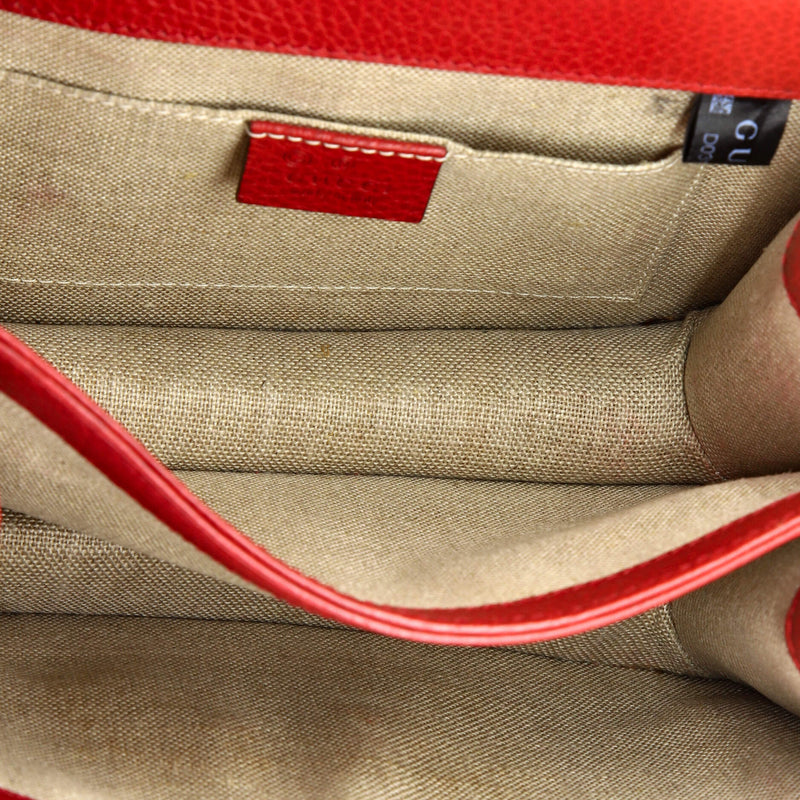Interlocking Shoulder Bag Leather Small