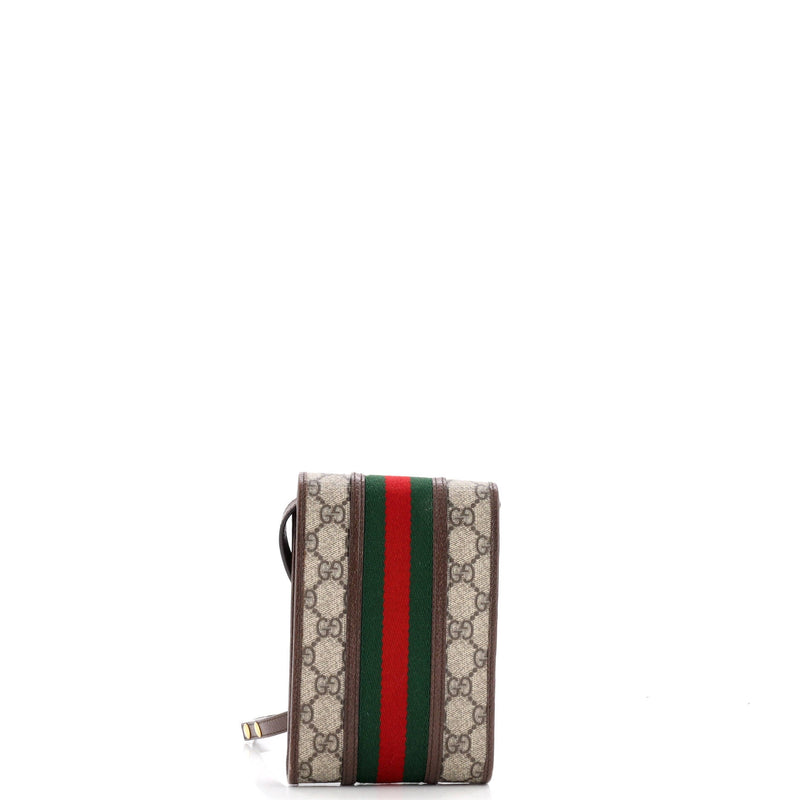 Ophidia Vertical Flap Crossbody Bag Gg