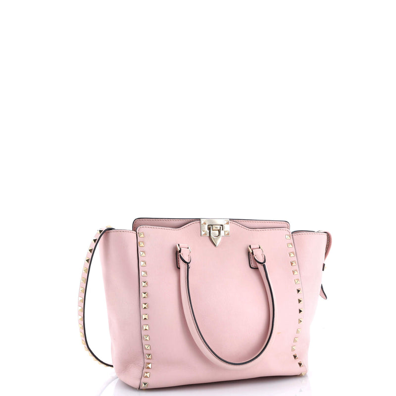 Rockstud Tote Rigid Leather Medium