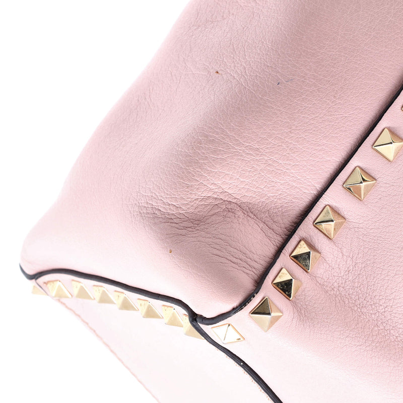 Rockstud Tote Rigid Leather Medium
