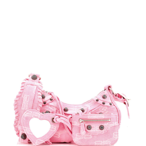 Le Cagole Giant Studs Shoulder Bag Bb