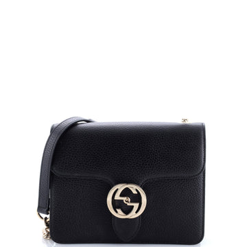 Interlocking Shoulder Bag Leather Small