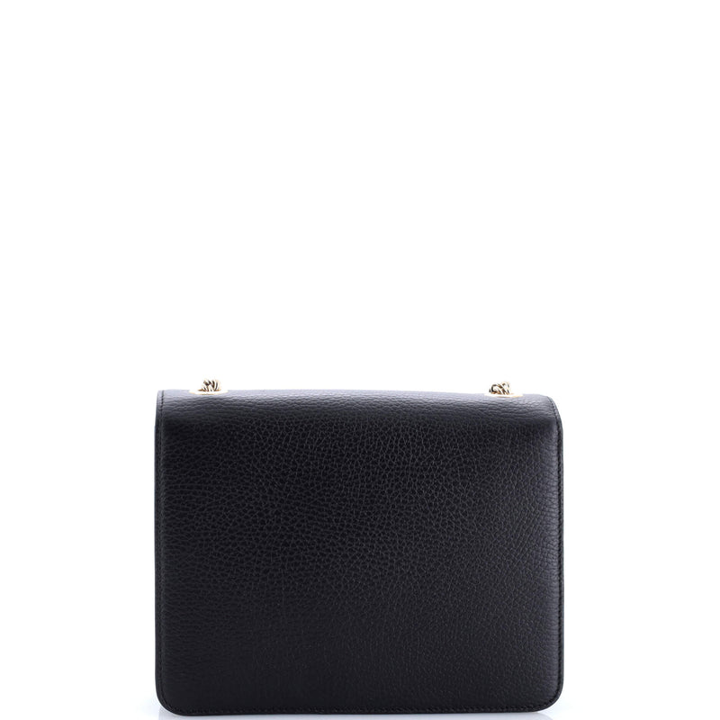 Interlocking Shoulder Bag Leather Small
